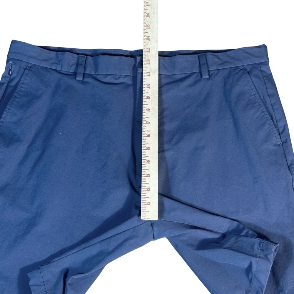 Vineyard Vines On-The-Go Shorts Mens‎ 38 Blue Performance Stretch 1H001073 - Picture 5 of 9
